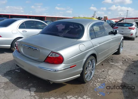 2000 Jaguar S-Type 3.0L V6 из США, поврежденный, VIN SAJDA01C2YFL10460